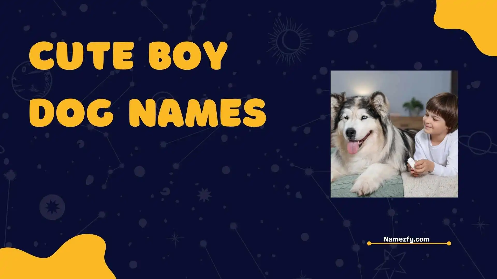 Cute Boy Dog Names