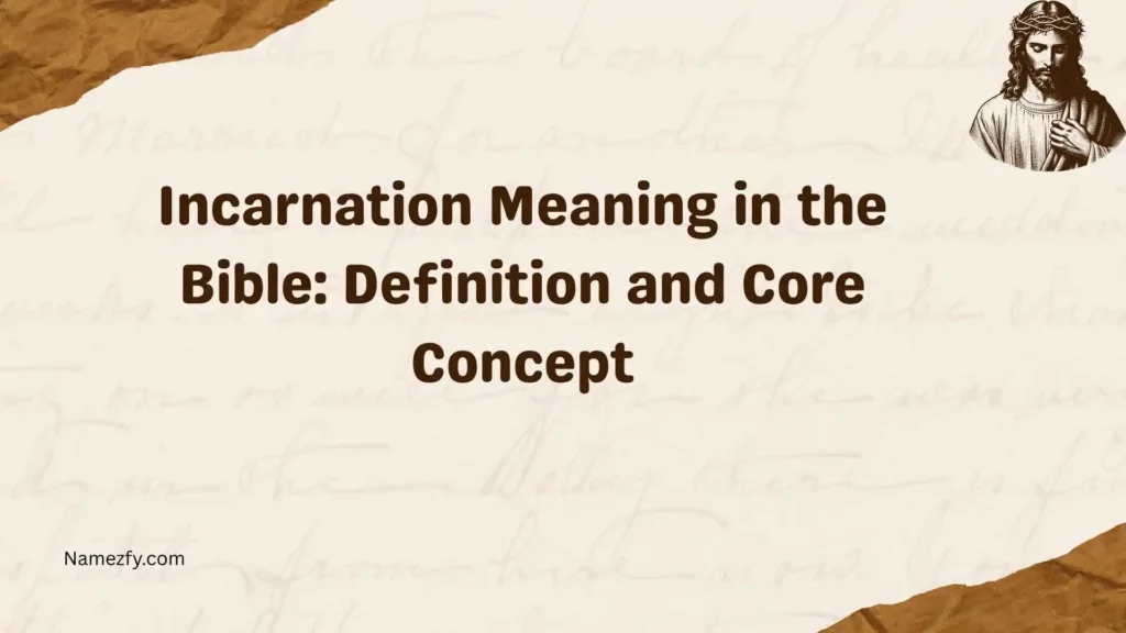 Incarnation Meaning in the Bible