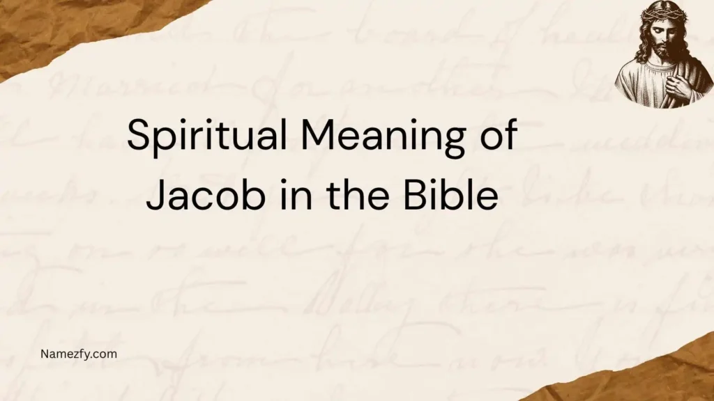 Spiritual Meaning of Jacob in the Bible
