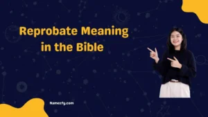 Reprobate Meaning in the Bible 