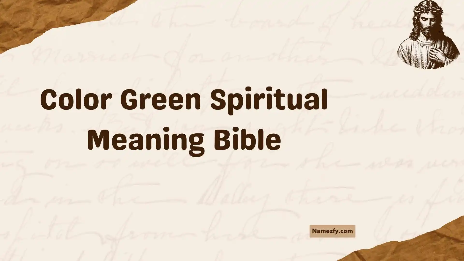 Color Green Spiritual Meaning Bible