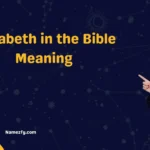 Elizabeth in the Bible Meaning
