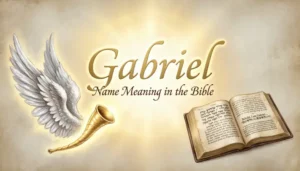 Gabriel Name Meaning Bible