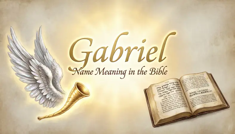 Gabriel Name Meaning Bible 