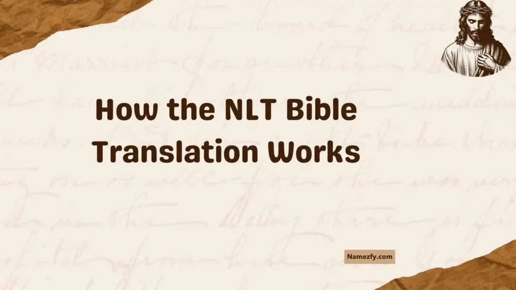 How the NLT Bible Translation Works