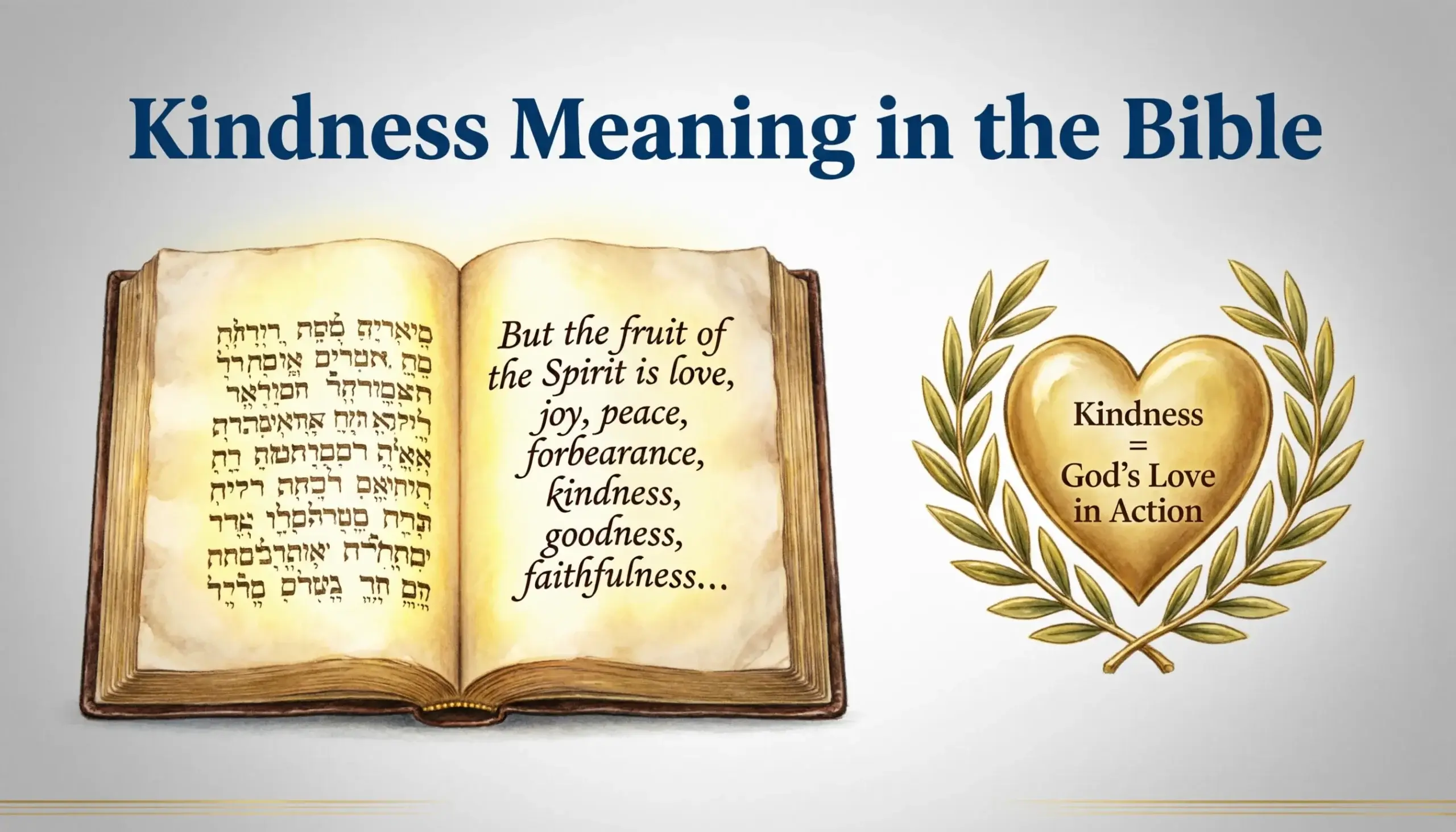Kindness Meaning in the Bible
