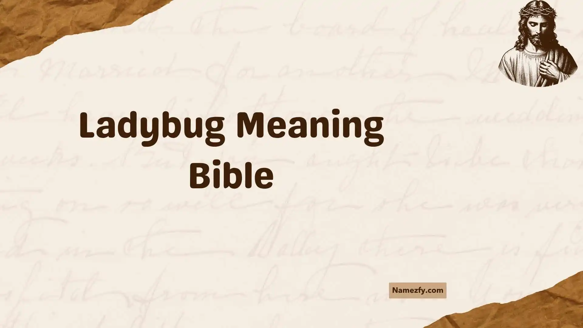 Ladybug Meaning Bible