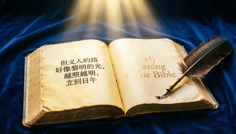 Lowly Meaning in the Bible 