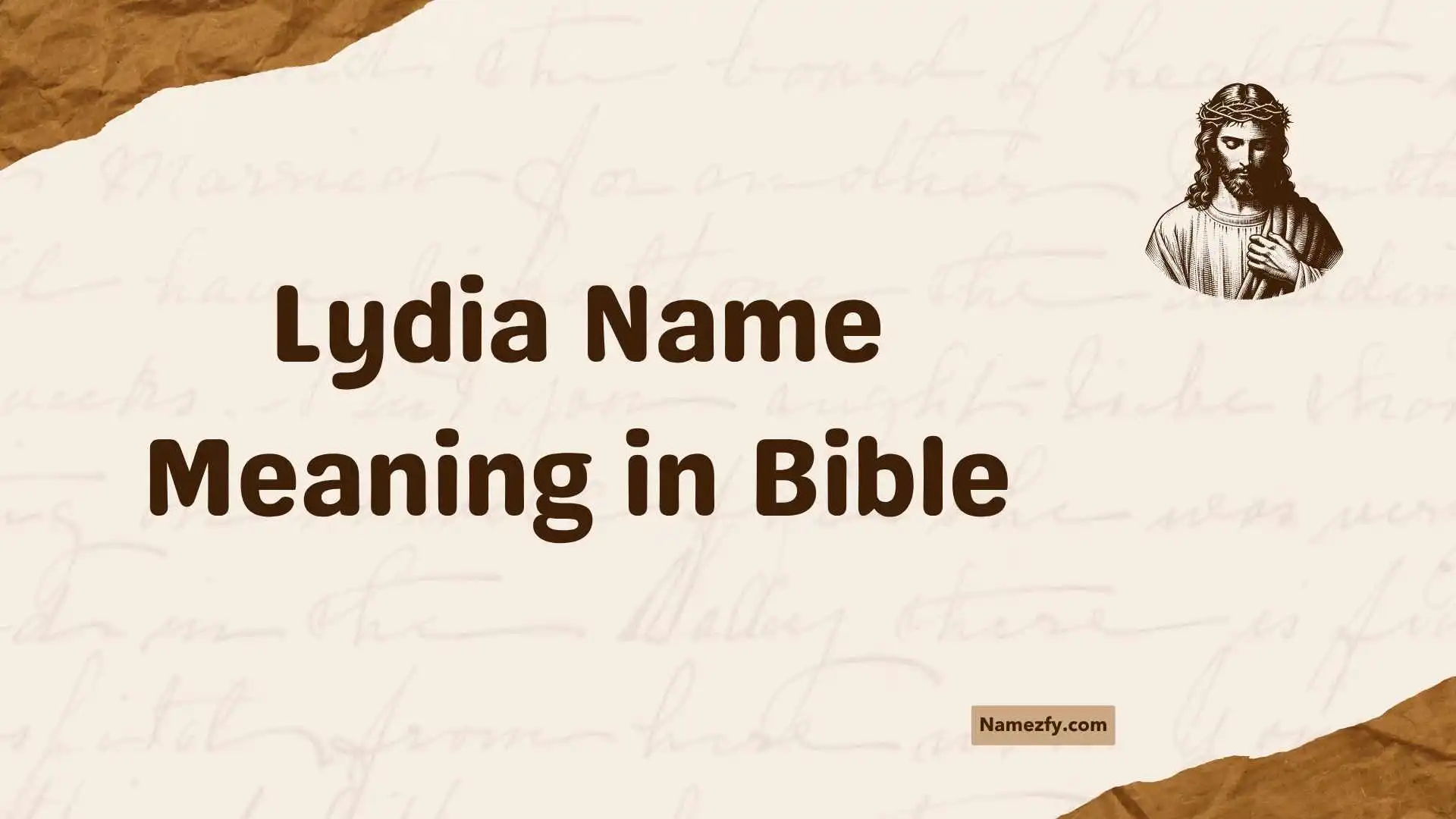 Lydia Name Meaning in Bible