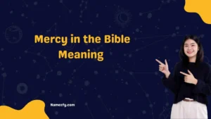 Mercy in the Bible Meaning