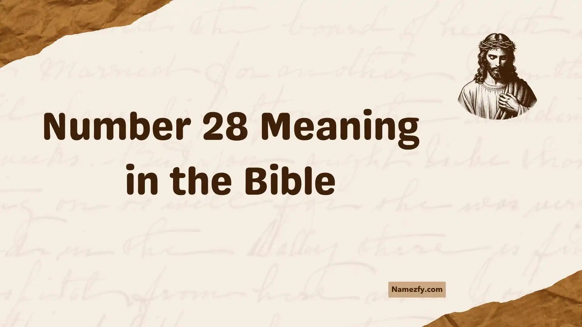 Number 28 Meaning in the Bible