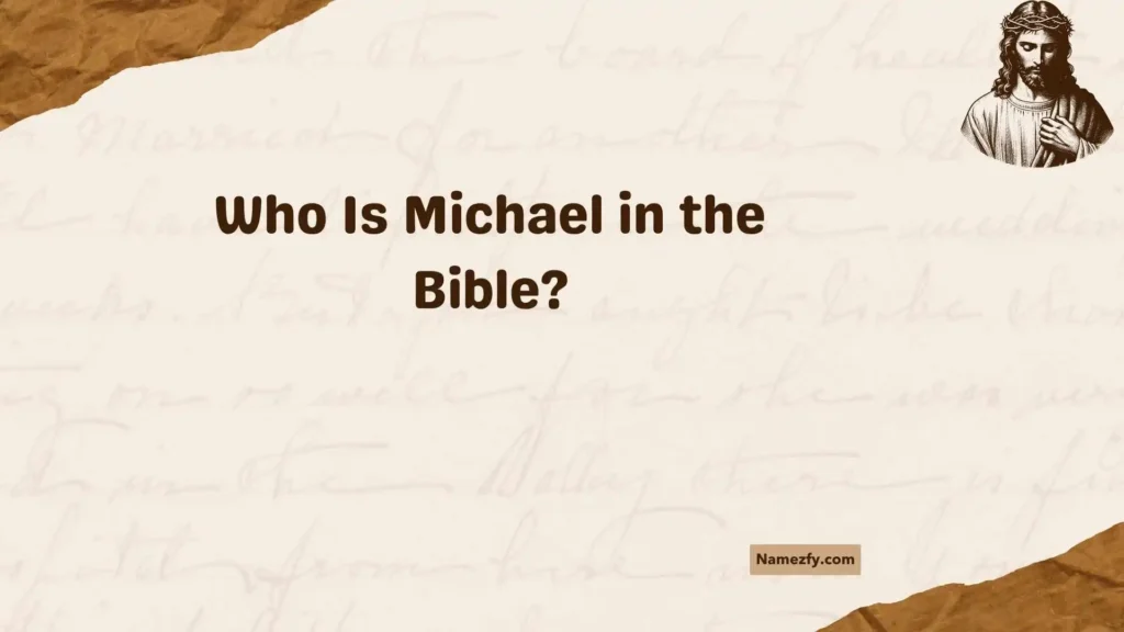 Who Is Michael in the Bible